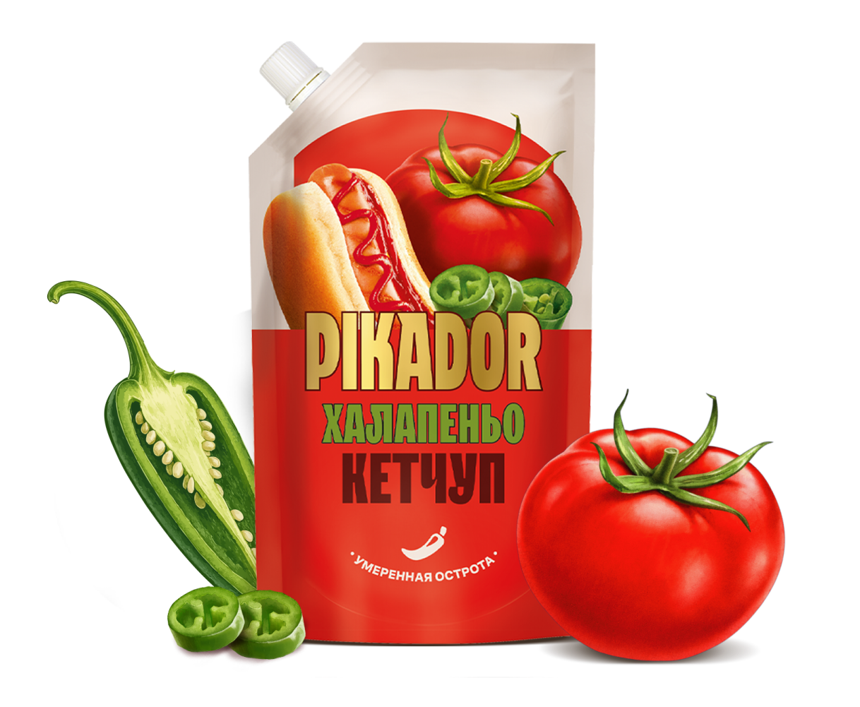 Кетчуп PIKADOR с халапеньо