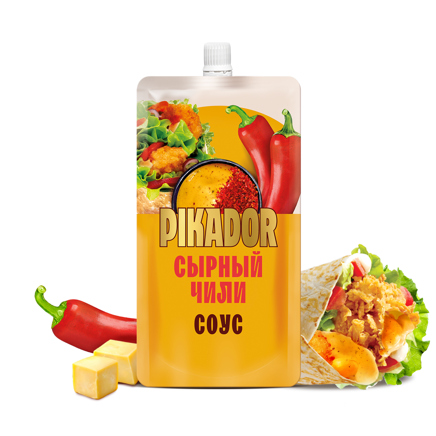 Соус PIKADOR Сырный Чили